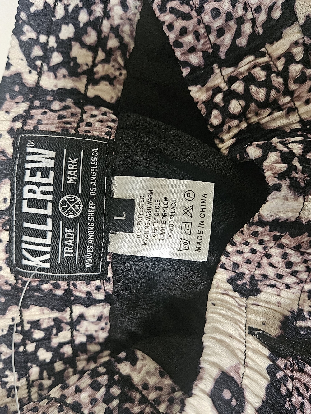 Kill Crew Snake-Print Athletic Shorts - Picture 2 of 2